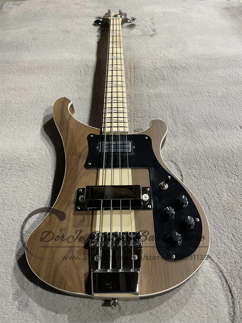 Bass Guitar Fretless - 4 Strings Electric Bass 4003 Bass