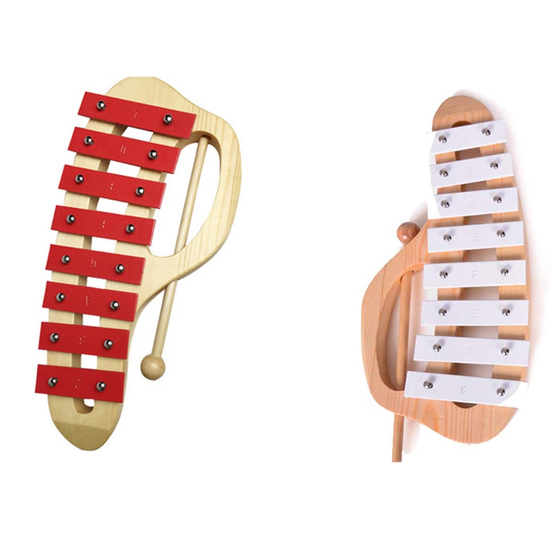 Musical Instrument Xylophone - AD10 Hand Knock Xylophone Glockenspiel With
