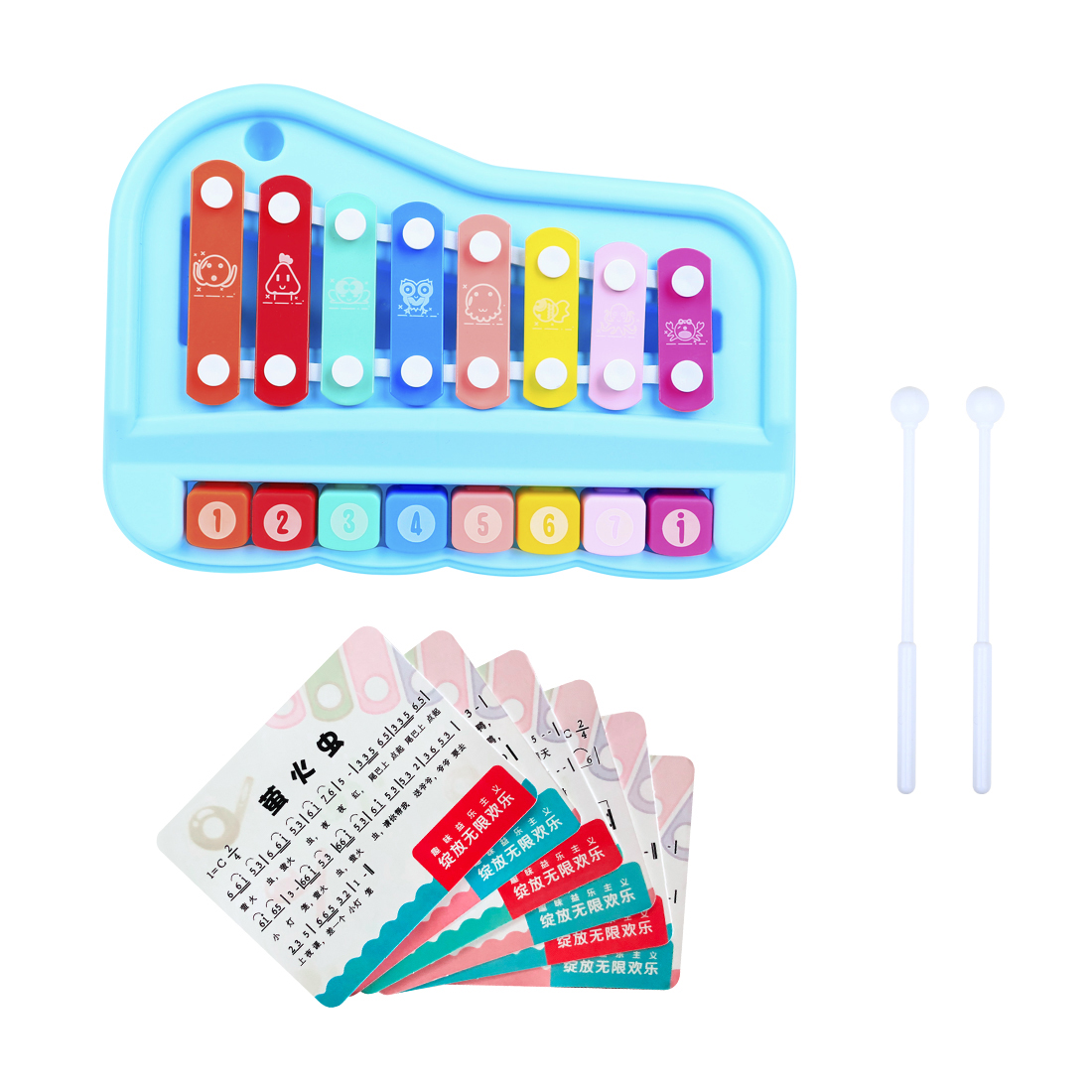 SY-73 Kids Xylophone 8 Note Gl - Musical Instrument Xylophone review and price