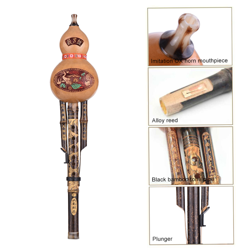 Chinese Handmade Black Bamboo  - Bagpipe Practice Chanter review and price