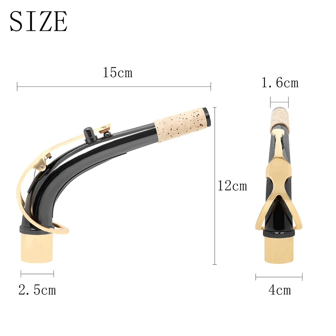Alto Saxophone Neck Bent Brass - Musical Instrument Oboe review and price