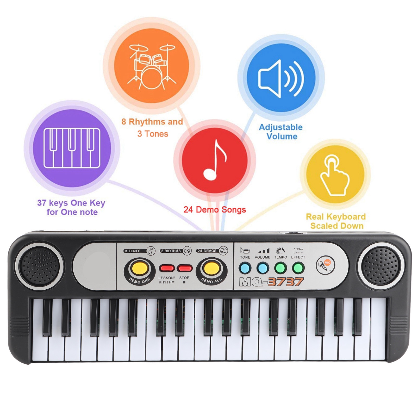 37 Keys Electric Digital Key B - Musical Instruments Game review and price