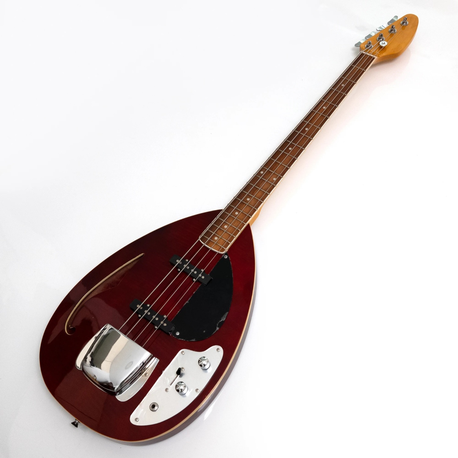 4 Strings Semi Hollow Body Ele - Bass Guitar Fretless review and price