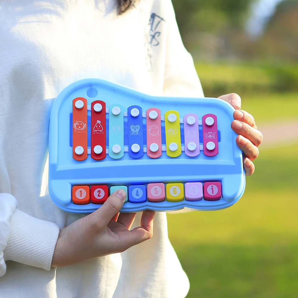 8 Tone Hand Percussion Instrum - Musical Instrument Xylophone review and price
