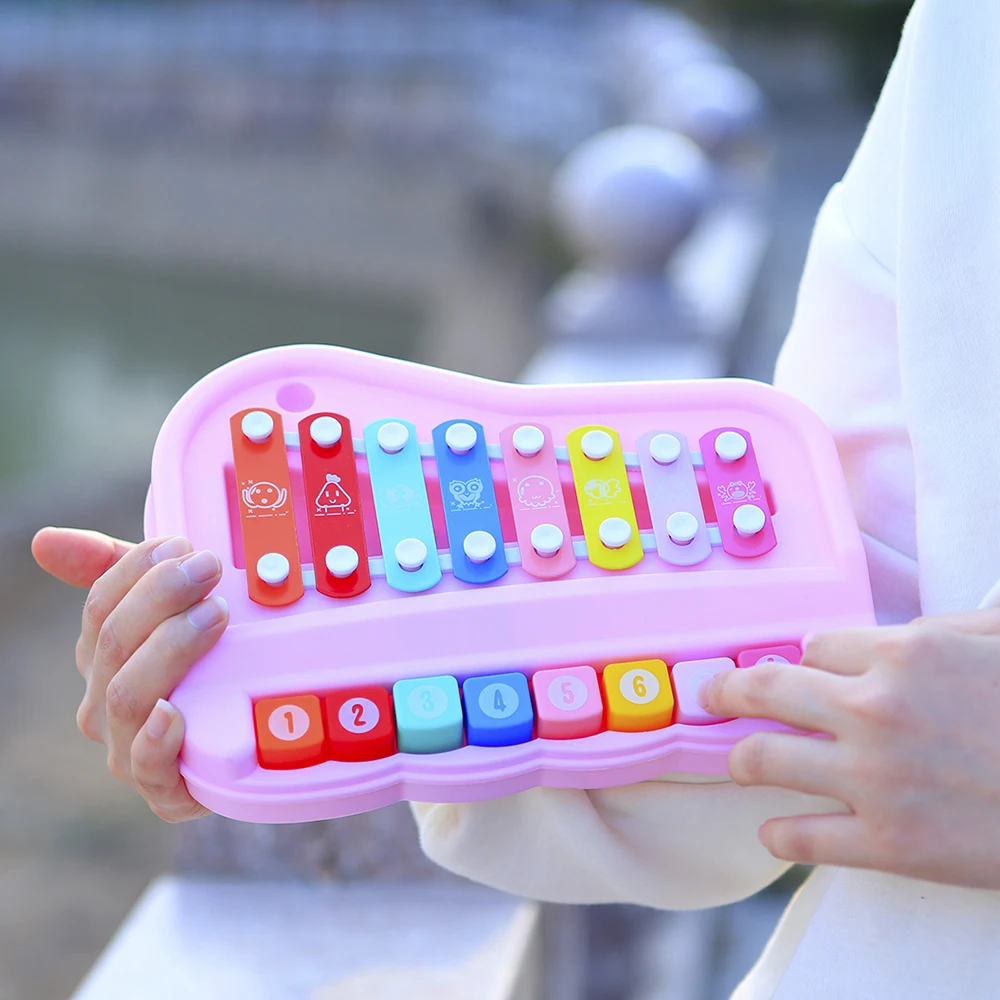 8 Tone Hand Percussion Instrum - Musical Instrument Xylophone review and price