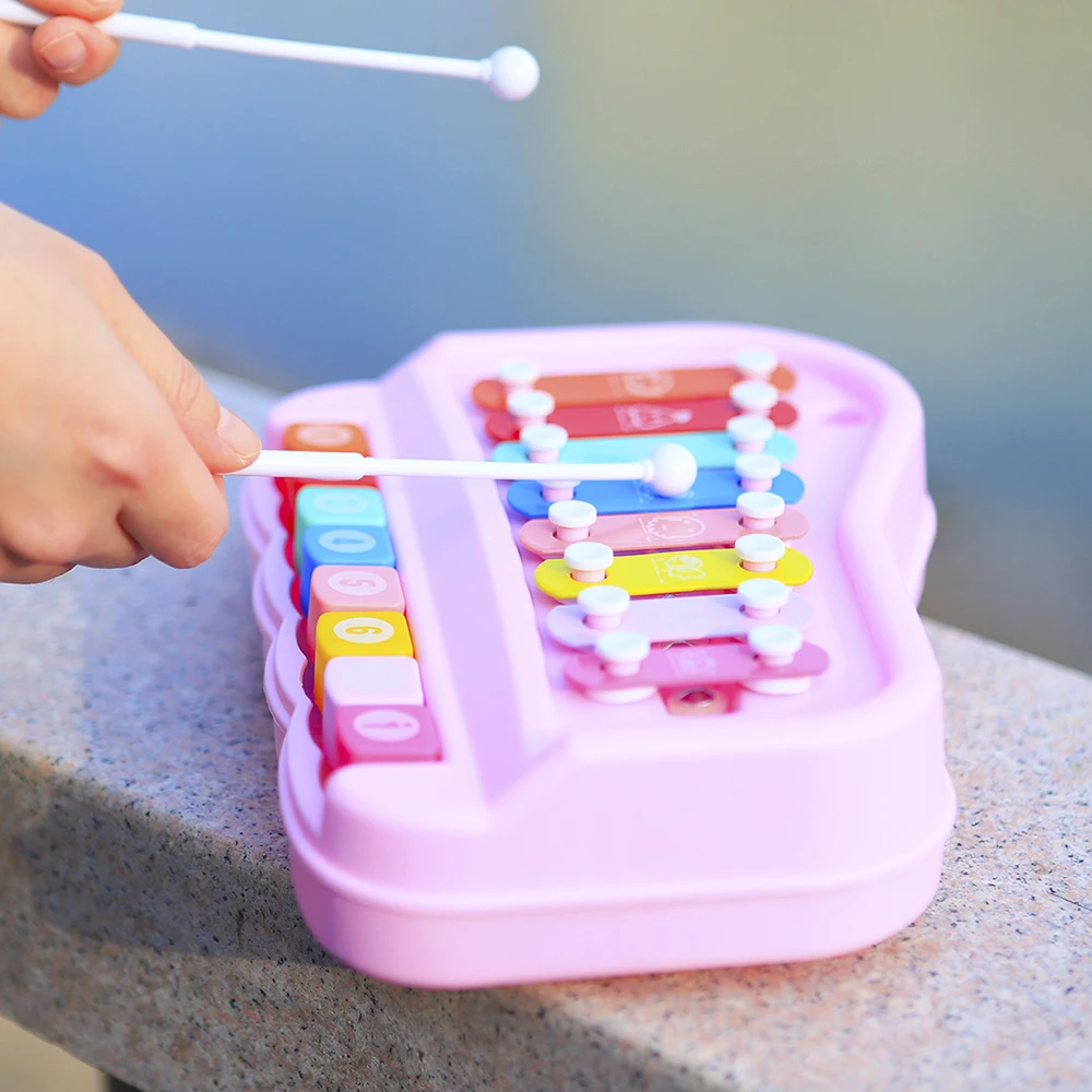 8 Tone Hand Percussion Instrum - Musical Instrument Xylophone review and price