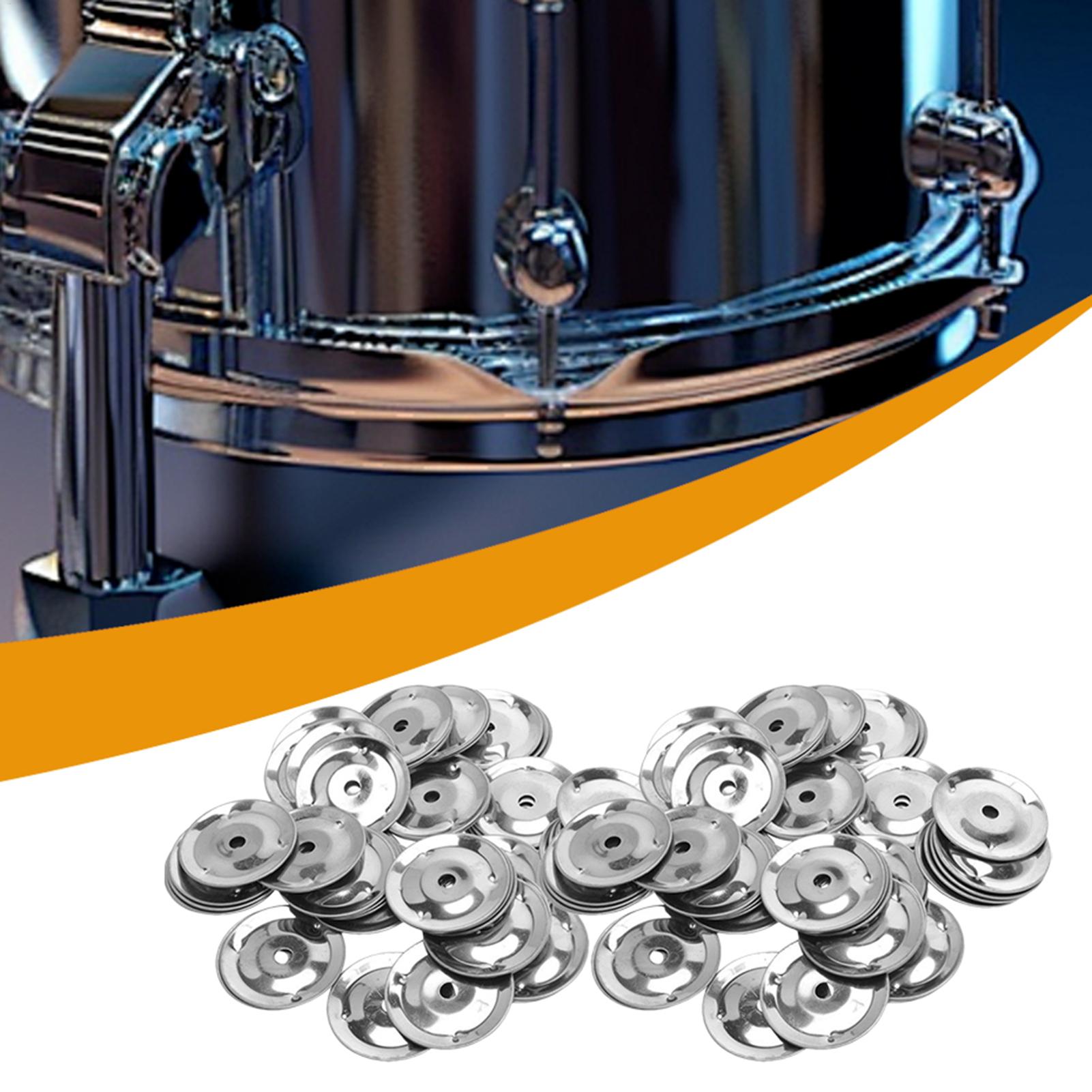 50pcs Tambourine Ring Cymbals  - Ocean Drum Wave review and price