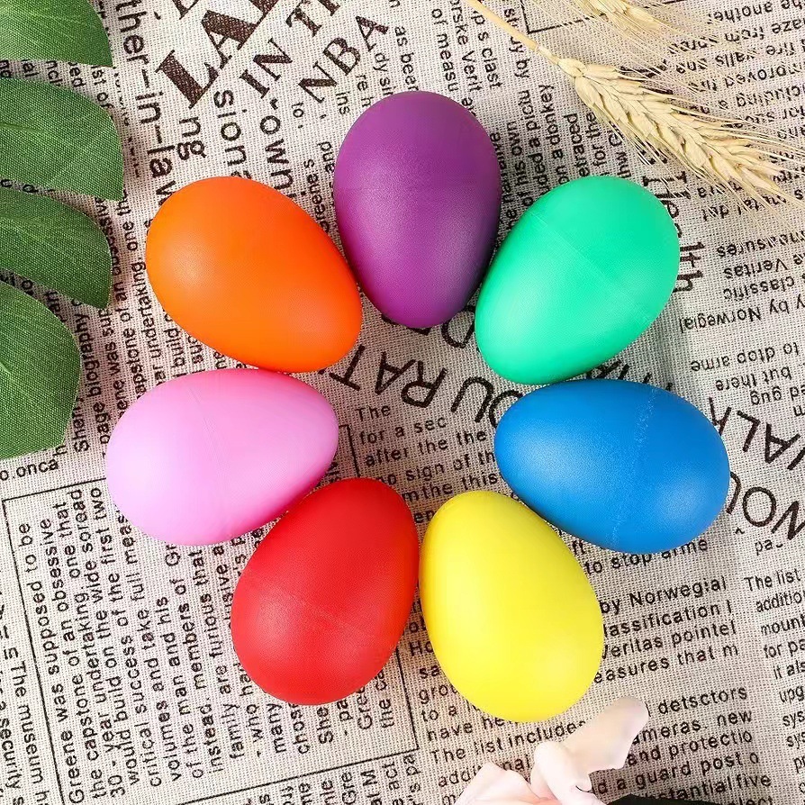 2Pcs Egg Shakers Plastic Percu - Musical Instruments Game review and price