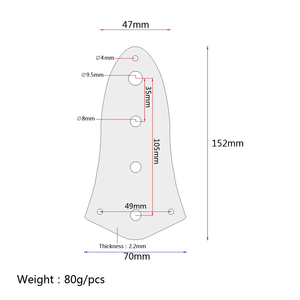 Replacement Bass Control Plate - Musical Instrument Bass review and price