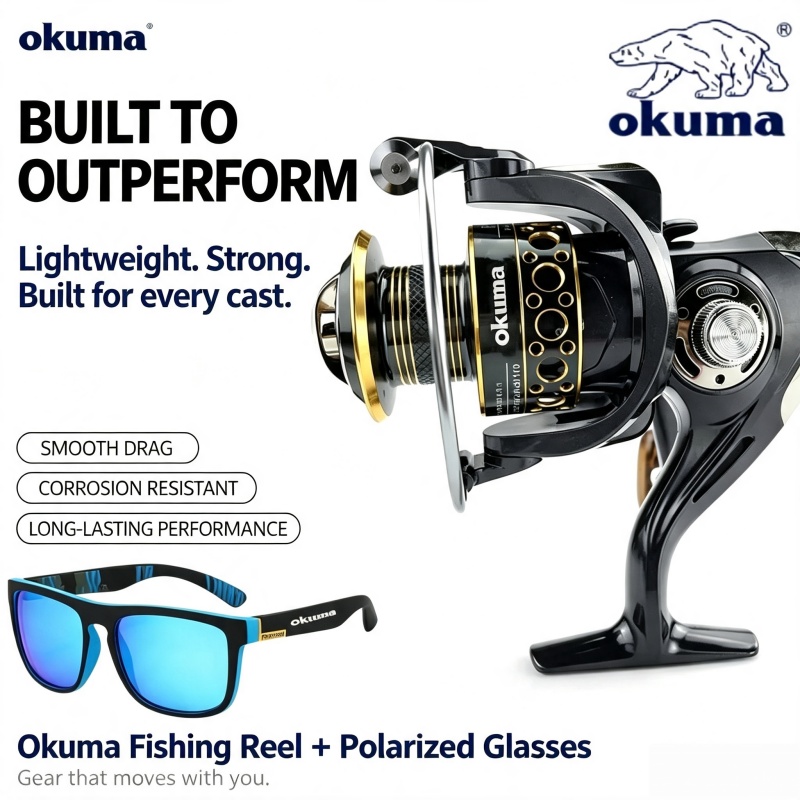 OKUMA-Spinning Reel, MetalUltr - Ocean Drum Wave review and price