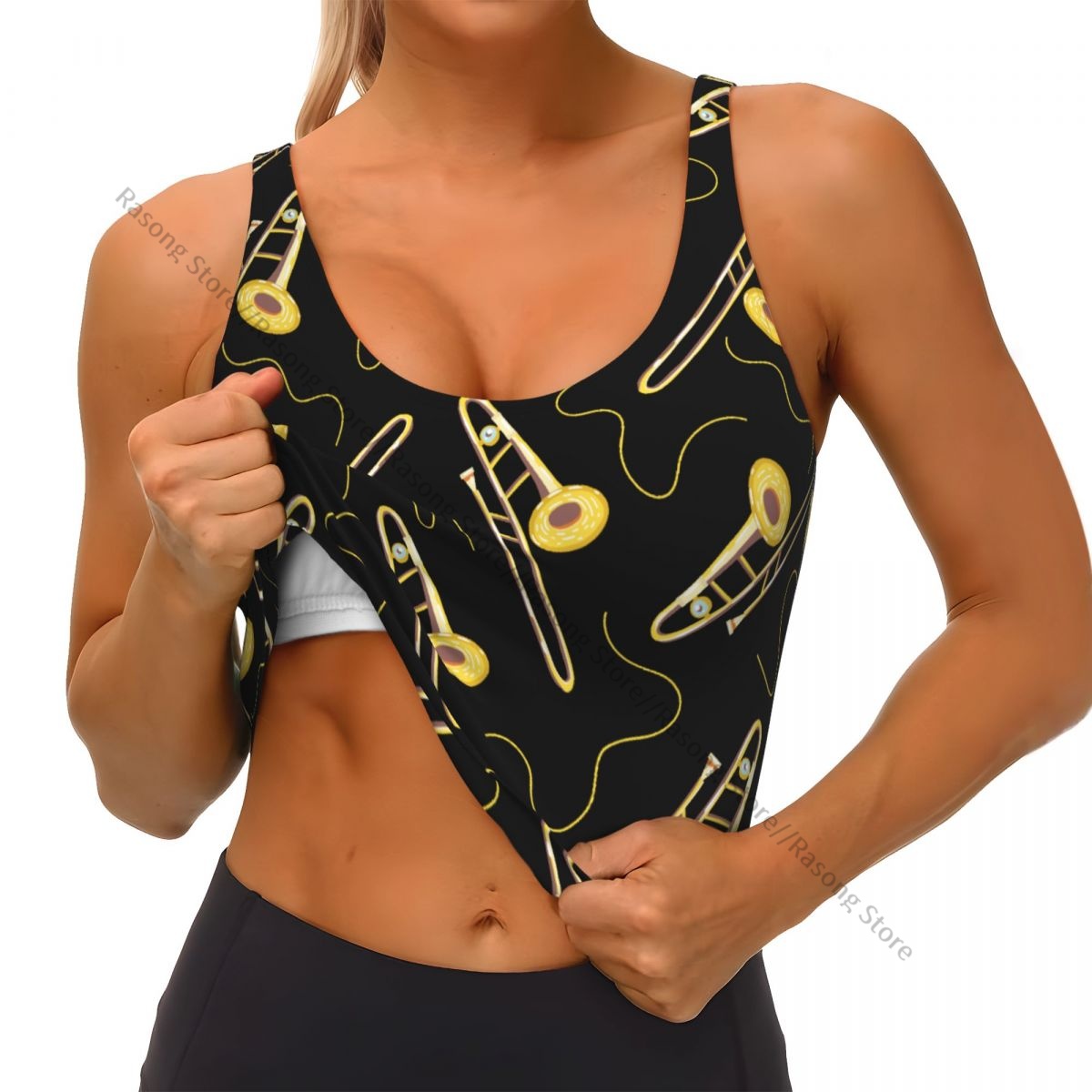 Women Sexy Sports Vest Wind Mu - Musical Instrument All review and price